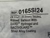 BARD Lot of 12 Bardex IC 24F Foley Catheter, 2-Way, Balloon 5cc  0165SI24 Exp.2026-07  (Y67) Bardex I.C.
