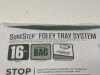 BARD SureStep Bardex I.C. Complete Care Infection Control Foley Catheter Tray System 16F  A300316A  Exp.2024-06  (Y58) SureStep Foley Tray