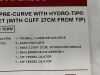 ANGIO DYNAMICS Dura-Flow Pre-Curve With Hydro-Tip Hemodialysis Catheter Set 10301208  Exp.2025-02  (Y50) Dura-Flow