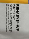 SMITH & NEPHEW RENASYS WF, White Foam, Large  66027660 Exp.2025-01  (R1) Renasys-WF