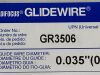 TERUMO Glidewire Hydrophilic Guidewire 0.035" x 150cm, Straight  GR3506  Exp.2024-05  (Y33) Angled
