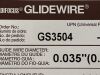 TERUMO Glidewire: 0.035" x 400cm, Straight, Stiff  GS3504  Exp.2024-05 to 2024-07  (Y33) Catheter Exchange
