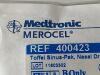 MEDTRONIC Lot of 10 MEROCEL TOFFEL SINUS-PAK, NASAL DRESSING  400423   Exp.2026-01  (Y25) Merocel