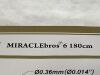 ASAHI MiracleBros 6 PTCA Guide Wire: 0.014" x 180cm  AG14M060  Exp.2024-07  (Y25) Miraclebros 6