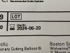 BOSTON SCIENTIFIC Wolverine Coronary Cutting Balloon Catheter H74939401102250  Exp.2024-06  (Y24) Wolverine Coronary