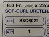 OLYMPUS Sof-Curl Ureteral Stent  SSC6022 Exp.2027-02  (Y1) Sof-Curl Ureteral Stent