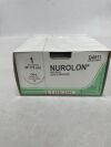 ETHICON D4011 Nurolon Non-Absorbable Braided Polyamide 6.6 Suture, Size 1