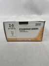 ETHICON D8943 ETHIBOND EXCEL Suture, Non-Absorbable, Green, Size 2-0, 48", with ST-4 Needle