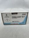ETHICON D9442 Perma-Hand Braided Silk Suture, Size 0, 24 in. Length, CT-1 Needle