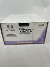 ETHICON J283G COATED VICRYL® (polyglactin 910) Suture, LIGAPAK Ligating Reel, Absorbable, Undyed Braided 54" = 135cm, Size: 5-0