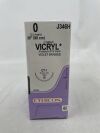 ETHICON J346H Coated Vicryl Absorbable Braided Polyglactin 910 Suture, Size 2-0, 27 in. Length, CT-1 Needle