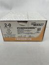 ETHICON MX927 ETHIBOND EXCEL Polyester Suture, TAPERCUT, Non-Absorbable, V-4 17mm / V-4 3/8 Circle, Green Braided 4-30" = 75cm, Size: 2-0