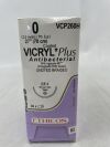 ETHICON VCP260H COATED VICRYL Plus Antibacterial (polyglactin 910) Suture, Taper Point, Absorbable, CT-1 36mm ½ Circle, Undyed Braided 18" = 45