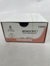 ETHICON Y334H MONOCRYL® (poliglecaprone 25) Suture, Taper Point, Absorbable, CT-2 26mm ½ Circle, Violet Monofilament 27" = 70cm, Size: 0