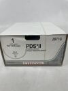 ETHICON Z877G PDS II (polydioxanone) Suture, Taper Point, Absorbable, XLH 70mm ½ Circle, Violet Monofilament 48" = 122cm, Size: 1