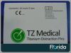 TZ MEDICAL Does Not Apply NEW BOX OF 10 TZ MEDICAL DP-12-TB TITANIUM DISTRACTION PINS 12MM EXP: 2025-11