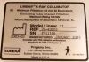 EUREKA Linear II 2 X-Ray Collimator 70-43003 Quantum Toshiba R10-T600 Collimator - X-Ray
