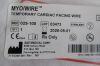 A&E MEDICAL Ref: 025-100 Temporary Cardiac Pacing Wires, M-25 Style, Orange, Winged Electrode, 1/2 Circle Curved 89 mm Needle, Exp. 05/2026