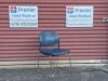 Blue Stackable Waiting Room Chairs Exam Chair