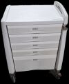 CAPSA AVALO 43”(h) 24”(d) 31”(w) Pharmacy/Med Cart