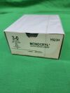 ETHICON LLC Y523H - BOX OF 36 Undyed Monofilament (Poliglecaprone 25), Absorbable Surgical Suture - Exp Date: - Lot#: - Bin: DM 9