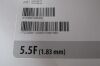 EDWARD LIFE SCIENCE Ref: 12TLW805F35 Fogarty Thru-lumen Embolectomy Catheter 5.5 Fr.  Exp. 08/2022