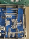 AESCULAP NP302 enduro rotating hinge knee endoprosthesis NP303 tray -  manual set