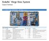 AESCULAP NP302 enduro rotating hinge knee endoprosthesis NP303 tray -  manual set