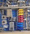 AESCULAP NP302 enduro rotating hinge knee endoprosthesis NP303 tray -  manual set