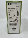COVIDIEN CN-490 2 Medtronic Monosof black 30" GS-18 cutting, double armed