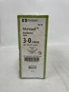 COVIDIEN SN-771 MONOSOF Nylon Suture, Reverse Cut, Size 3-0, Black, 36", Needle C-16, 3/8 Circle