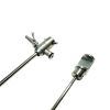 SMITH & NEPHEW DYONICS 4537 6.0 mm Rotatable Cannula with flush valve W/ 4356 Obturator, conical tip