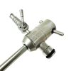 SMITH & NEPHEW DYONICS 4537 6.0 mm Rotatable Cannula with flush valve W/ 4356 Obturator, conical tip