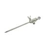 SMITH & NEPHEW DYONICS 4537 6.0 mm Rotatable Cannula with flush valve W/ 4356 Obturator, conical tip