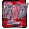 ODONTOMED EX-346 9 Pcs Basic Dental Surgery Extraction Extracting Forceps Elevator Set Kit W/Case Hand Instrument