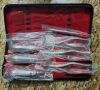 ODONTOMED EX-346 9 Pcs Basic Dental Surgery Extraction Extracting Forceps Elevator Set Kit W/Case Hand Instrument