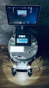 GE Voluson E10 BT16 from 2016 with three probes! Ultrasound - OB / GYN