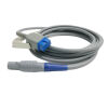 NIHON KOHDEN  REF:SLZ106 REV B.1 PN:JL-701P  SpO2 Extension Cable L=2.5M  ECG unit