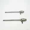 SMITH & NEPHEW DYONICS 3673 / 1995 / 1992 4.5 mm Rotatable Operative Cannula Set for 4.0 mm arthroscopes with light post on OPPOSITE SIDE of direction of view