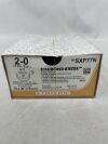 ETHICON SXP77N ETHIBOND EXCEL Polyester Suture, Tapercut, Non-Absorbable, V-7 26 mm ½ Circle, Green & White Braided 10-30", Size: 2-0