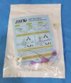AMT E8-1221-ISOSAF Mini ONE Enteral Extension Set, 12in Right Angle w/ENFit and Cap(5/BAG)