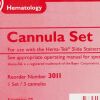 RICHARD ALLAN REF 3011 Hematology Cannula Set, For use with the Hema-Tek Slide Stainers, 3/Pack