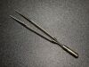 SCANLAN 4004-95 Dennis Micro Forceps, Diamond Dust Tips, STR, 7"