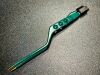 KIRWAN 21-1415AUS AURA Yasargil Bayonet Bipolar Forceps, Non-Stick, Irrigating, 0.7mm., 7.75