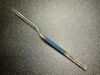 SCANLAN 3003-816 Legacy Bayonet Micro Forceps, Titanium, 0.5mm STR Diamond Jaw, 8.75"