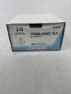 ETHICON C016D Perma-Hand Non-Absorbable Braided Silk Suture, Size 2-0, 30 in. Length, SH Needle