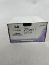 ETHICON J205G COATED VICRYL (polyglactin 910) Suture, LIGAPAK Ligating Reel, Absorbable, Violet Braided 54" = 135cm, Size: 3-0