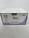 ETHICON J492H COATED VICRYL (polyglactin 910) Suture, Precision Point - Reverse Cutting, Absorbable, P-3 13mm 3/8 Circle, Undyed Braided 18"