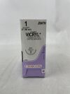 ETHICON J947H COATED VICRYL (polyglactin 910) Suture, Taper Point, Absorbable, CT-1 36mm ½ Circle, Undyed Braided 36" = 90cm, Size: 1