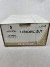 ETHICON L114G Gut Chromic Absorbable Monofilament Suture, Size 0, 54 in. Length